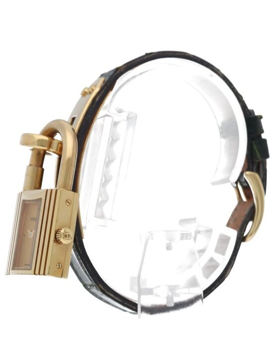 Hermes Kelly Watch Leather Champagne main image 4